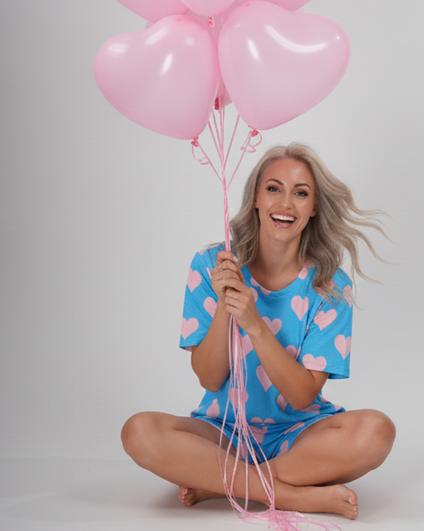 Dreamy Hearts Short Set