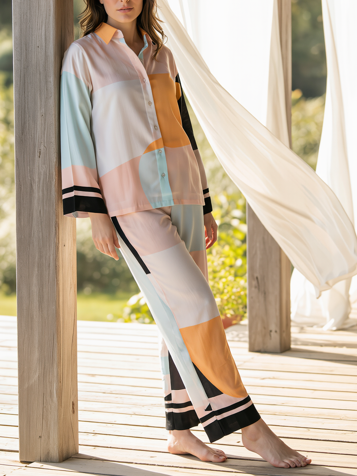 Soft Canvas Co-Ord Set