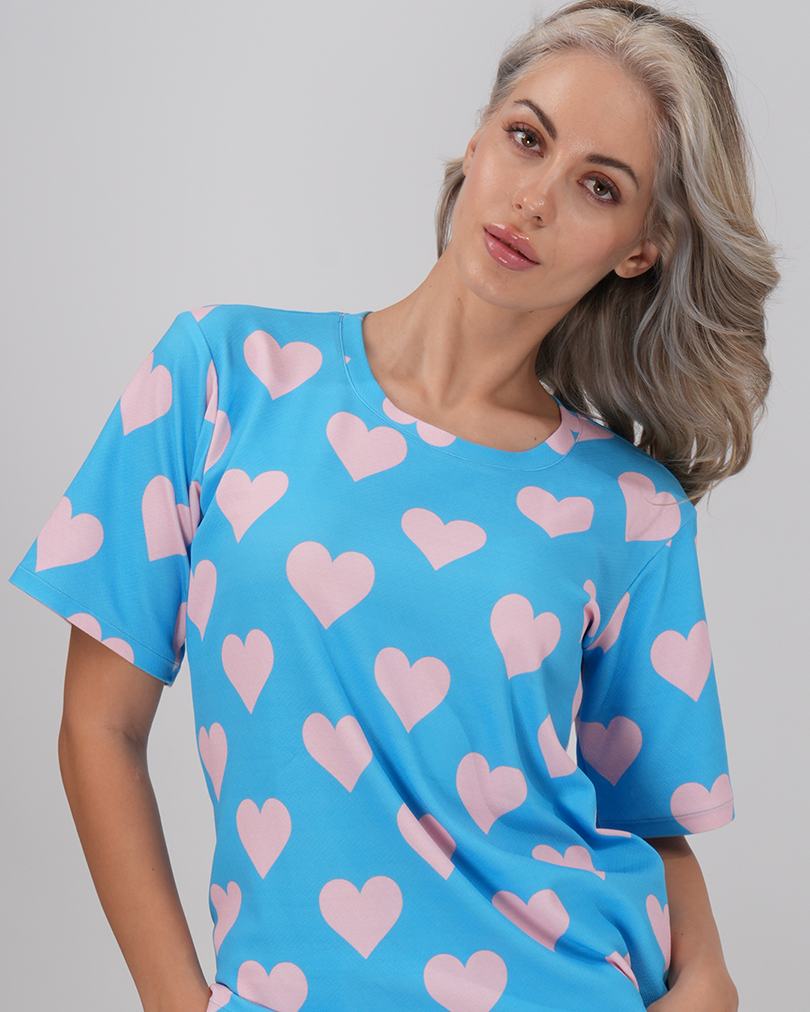 Dreamy Hearts Short Set