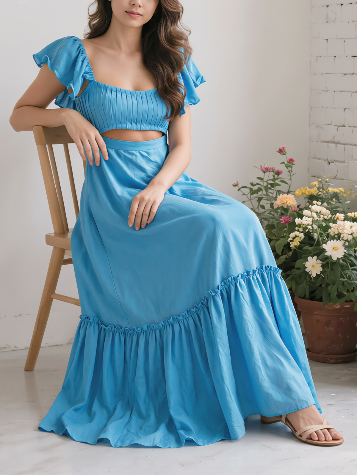 Ocean Breeze Maxi Dress