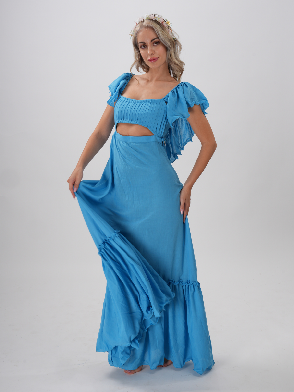 Ocean Breeze Maxi Dress